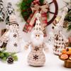 Elegant Dual Layer Snowman Ornament Ideal For Christmas Holiday Window Decor