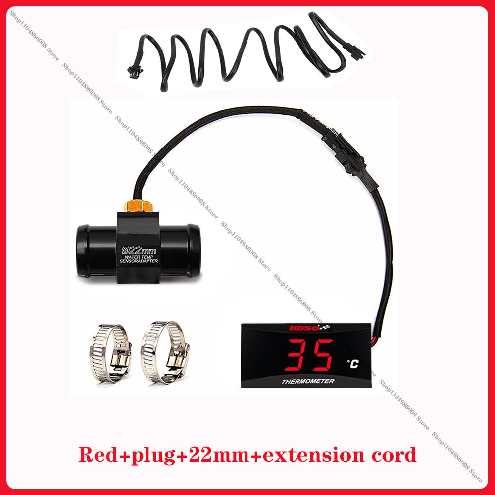 Motorcycle Temperature Measuring Instrument Koso Cylinder Head Temperature Sensor Water Temperature Gauge Oil Tempera Instrument