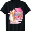 Kawaii Pastel Goth Strawberry Milk Cat T-Shirt