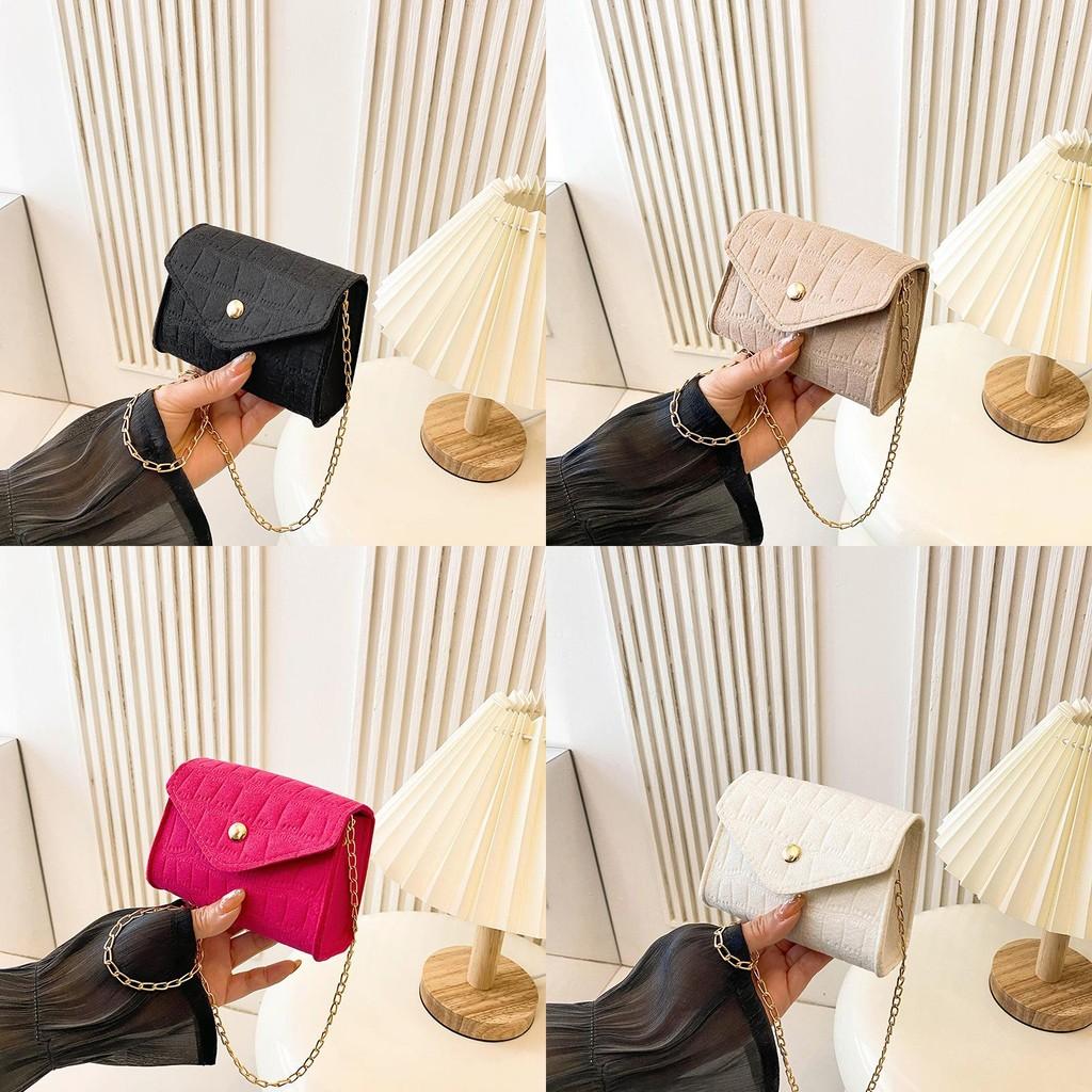 Modern Elegant Crossbody Bag Featuring Unique Stitching Design For Trendy Looks
