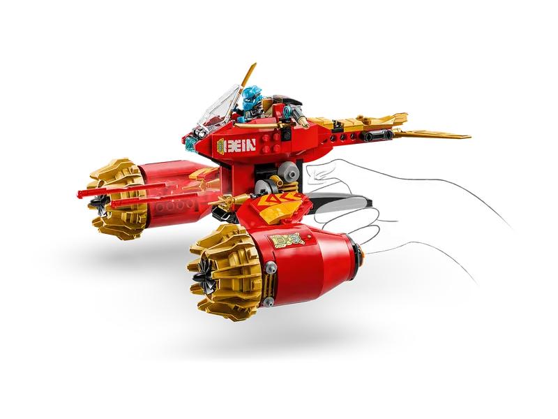 Klocki lego ninjago 71830 burzowy jeździec mech kaia 7+ (elementy: 333)