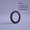 Fluororubber Oil-Resistant Gasket O-Ring for Quick Connector (2", 3", 4" Female End)