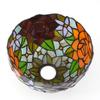 1pc Replacement Retro Wall Lamp Shade, Modern Bedroom Dining Table Room Decoration Lamp, Stained Glass Rose Lampshade