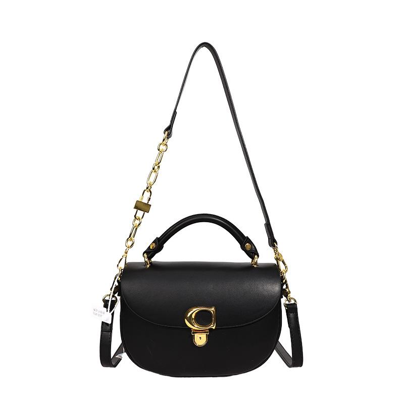 Versatile PU Leather Shoulder Bag for Women Fashionable Cloud Shoulder Bag Crossbody Designer Pendulum Bag Mom Bag