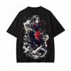 Naruto Akatsuki Anime Style Pattern Tshirt Izuto Uchiha Clan Tshirt 2026 Summer New Unisex Unisex Cotton Y2k Breathable Tshirt