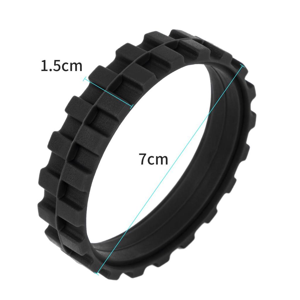 Tire Skin for IROBOT ROOMBA Wheels Series 500 600 700 800 900 Robotic Vacuum Anti-Slip