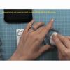 6Pcs High Transparency Acrylic Stamp Block Set DIY Non-Slip Stamp Block Set Multi-Purpose Square Clear Stamping Tools