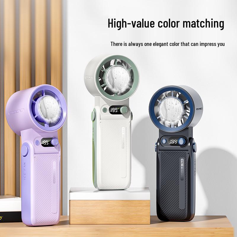 Portable High-Speed Mini Fan with Long Battery Life & Stepless Speed Regulation