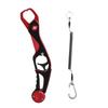 Lulubelle Fish Grip, Ultra-Lightweight Aluminum Fish Grabber/Fish Catcher (Red)