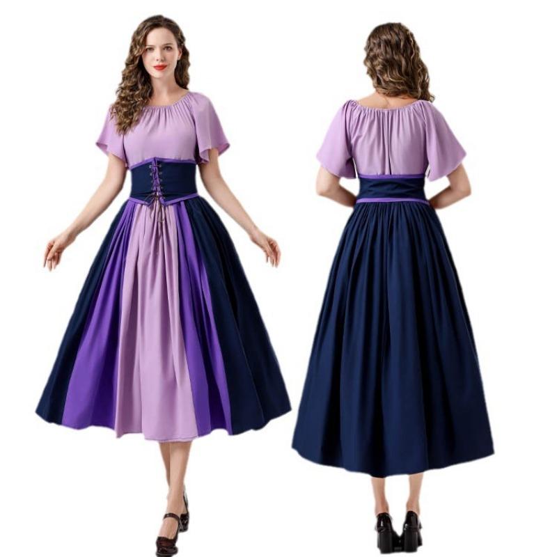 Halloween new medieval ladies retro gorgeous aristocratic dress masquerade costume