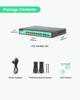 LINOVISION Full Gigabit 4 BT 90W 4 30W 2 GE and 1 Gigabit SFP IEEE Total Power Budget 90W Output On Ports Long Range PoE 8-Port PoE++ Switch, Ports,