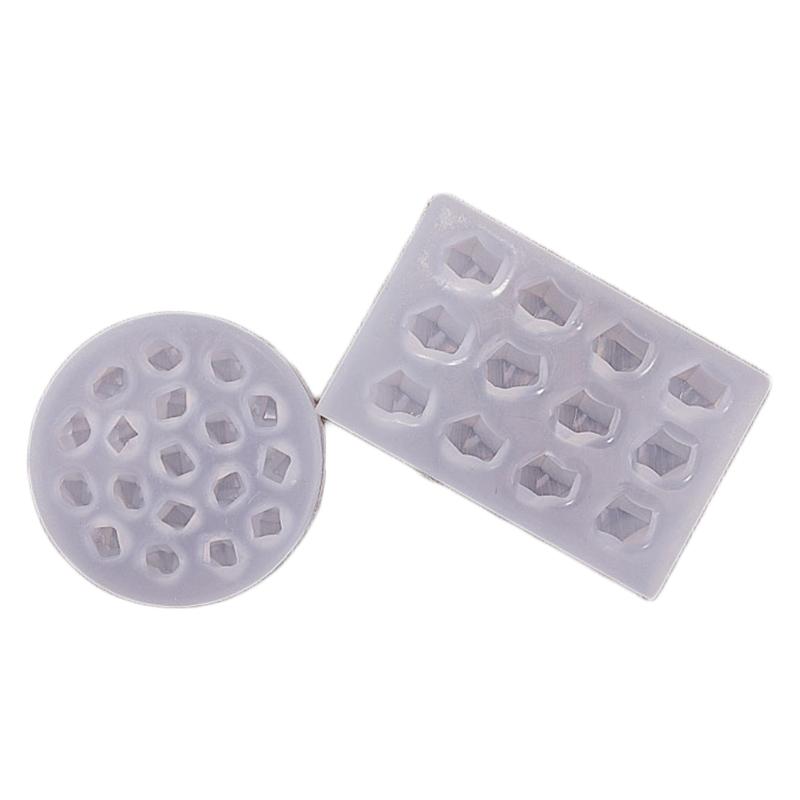Stone Gems Resin Molds Epoxy Resin Casting Molds Resin Keychain Silicone Moulds