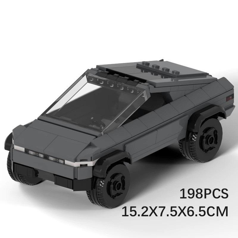 Creative MOC Road Car Model Bricks Assemble Sports Vehicle Educational Toy For Kids Adults