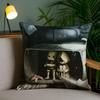 Little Nightmares Anime Game Pillow Case Anti-Dustmite Pillowcase Invisible Zipper Silky Short Plush Sofa Cushion Cover