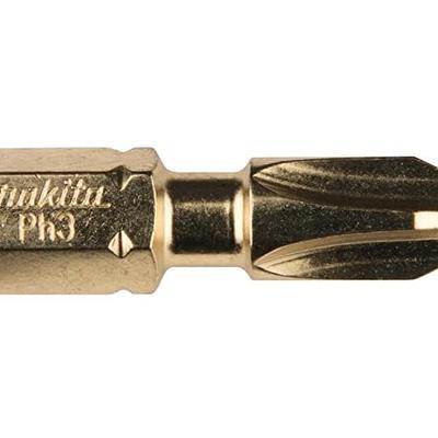 B-28341 Impact Gold Driver Bit Phillip #3 1" 2/Se