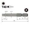 VESSEL Torx Bit T40 x 65mm 10 pieces V5 ZP