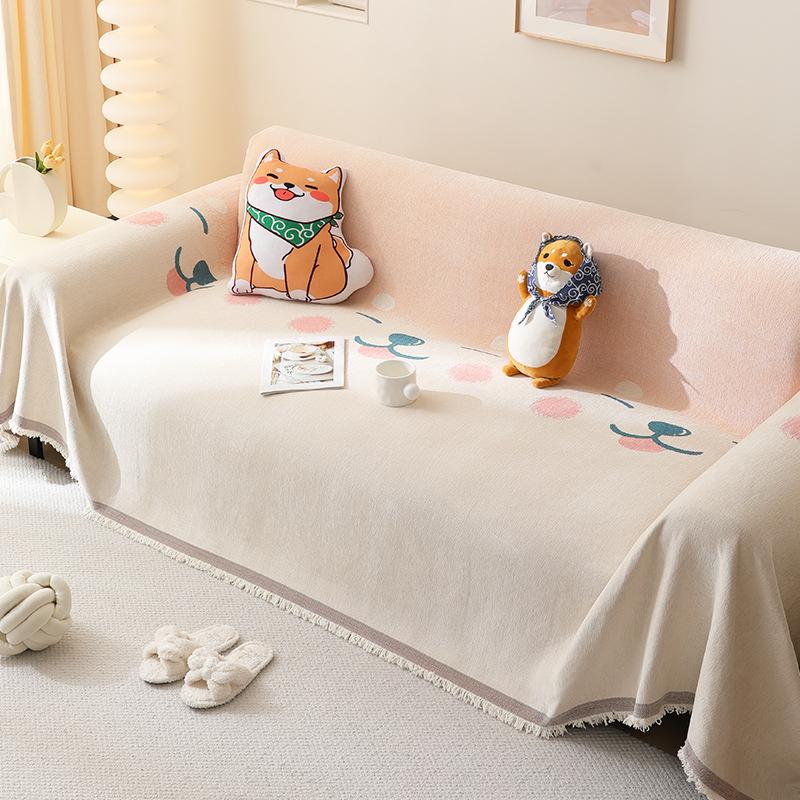 Chenille High-end Miaolu Sofa Towel Anti-cat Scratch Sofa Cover Cloth Dust-proof Sofa Cover All-inclusive Universal Cover Blanket
