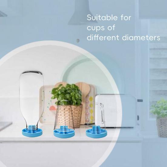 Flasketørkestativ Plassbesparende Flaskeorganisator under Skap Vannrenne for Kopper Glass Krukker Flasker Kjøkken Tørkestativ