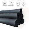 1.8M Sponge Rubber Pipe Black Waterproof Pipeline Holder Thermal Insulation Tubular Protective Sleeve For Air Conditioning