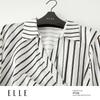 ELLE French Striped Shirtdress
