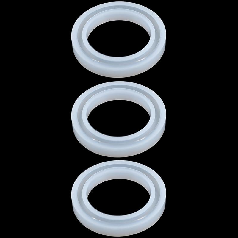 1-5PCS 6cm Cylinder Silicone Mold For UV Resin Bracelet Making Epoxy Casting Template Handmade DIY Jewelry Craft Producing Tool
