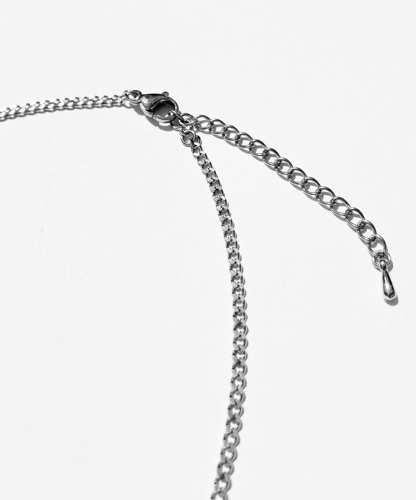 Moderment Surgical Steel Frame Pendant Necklace
