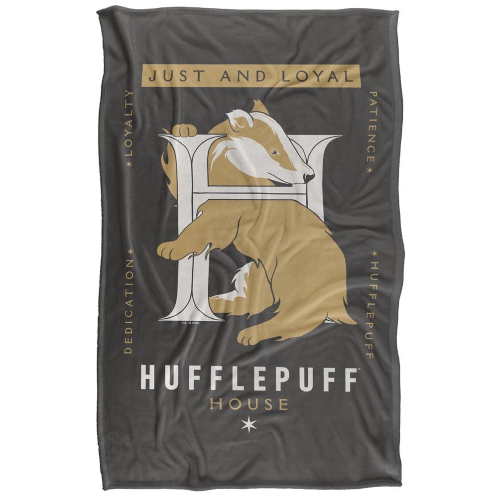 Harry Potter Just And Loyal Hufflepuff Blanket