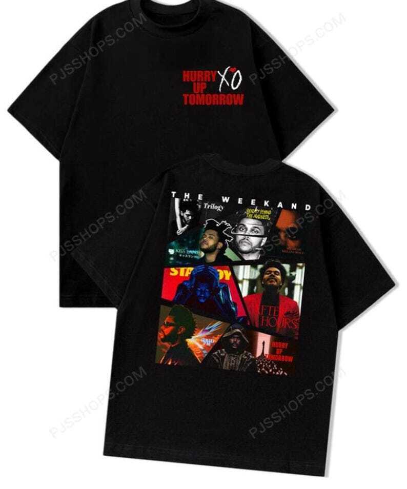 The Weeknd Merch XO Albums Shirt Top Albums The Weeknd Vintage Shirt Unisex T-Shirt L