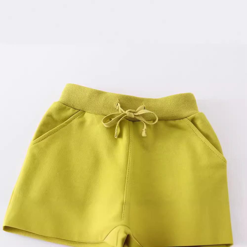 Toddler Girls' Cotton Terry Sweatpants - European and American Style Autumn Wear