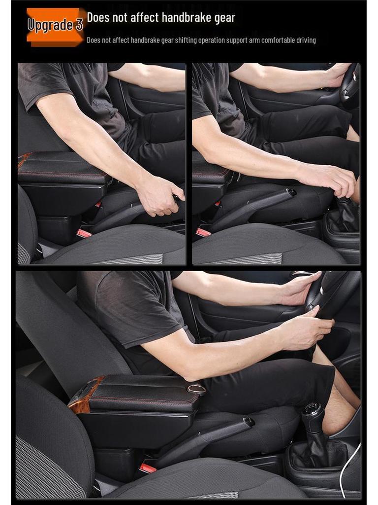 Compatible Armrest Box for Volkswagen New Santana, New Jetta, and Skoda Rapid Central Armrest 2018 Model.