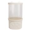 Stuffed Animal Storage Tube PP 18.5 Inch Transparent Plush Toy Organizer Display Bucket for Nursery Playroom Bedroom Kids Room Cream White