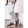 24865 Light Gray - Navy Blue Men's Sneaker Casual Sports Shoes