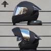 2025 Personalised Motorcycle Full Face Helmet Men Women Fashion Dual Lens Helmets Motocross Racing Modular Flip Up Casco Moto