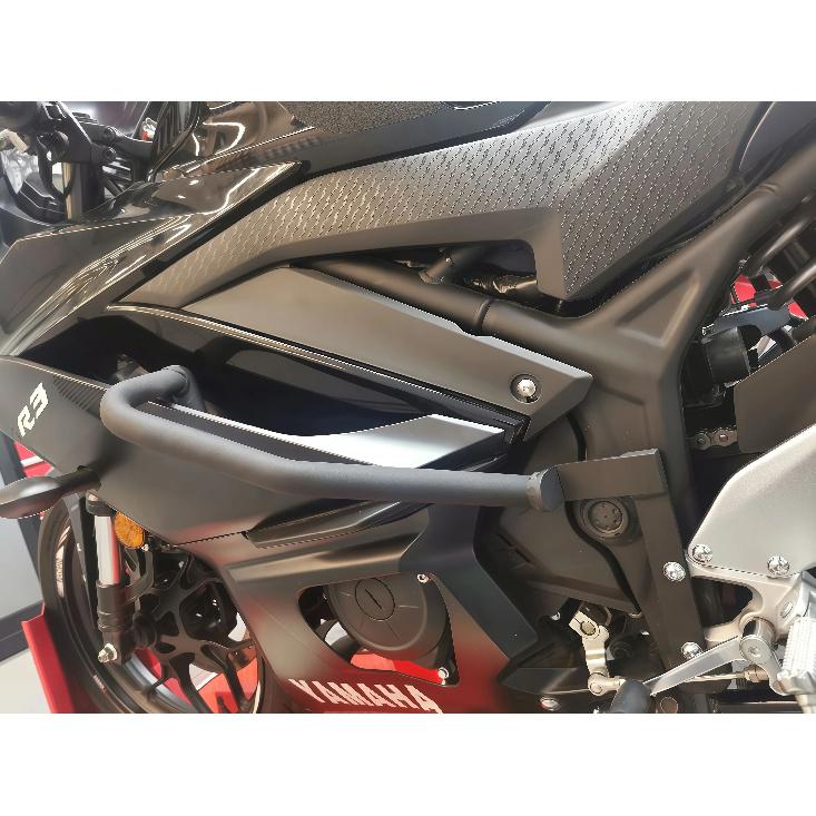 Motorcycle Bumper Frame Crash Bar Engine Guard Side Tank Protector Motorcycle Accessories For YAMAHA YZF R3 YZFR3 2020-2024