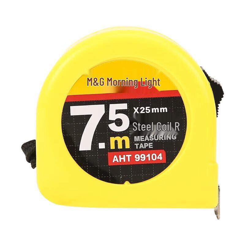 M&G AHT99104 Стальная рулетка 7,5 м с автоблокировкой