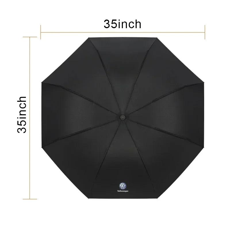 For VOLKSWAGEN VW 2025 Hot Men Women Umbrella Fully Automatic Reverse Folding Umbrella Windproof For Volkswagen VW R Line Golf P