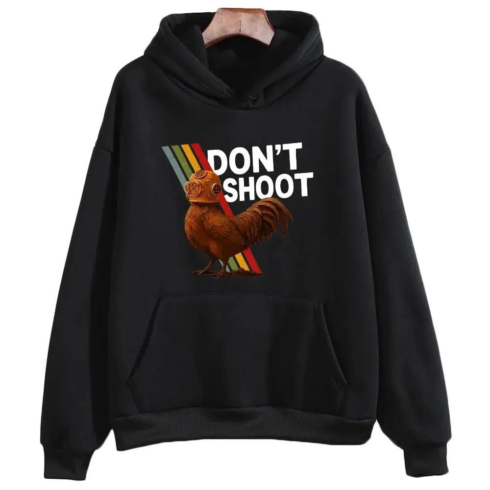 Hip Pop Harajuku Hoodies Don't Shoot Arc Hoody ARC Raiders Hoodies Gamer Gift Sweatshirt Arc Raiders Inspirate Pullovers Unisex