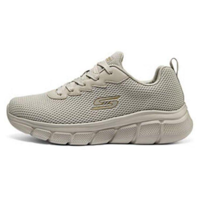 Skechers Men Versatile Cushioned Wear Resistant Low Top Casual Running Shoes Taupe 118106-TPE 42