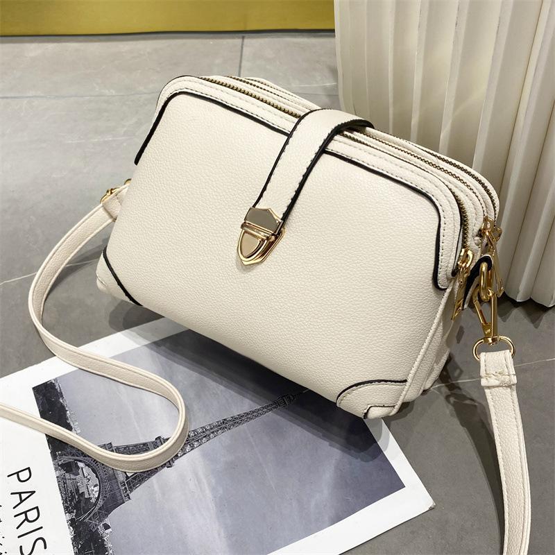 Yogodlns Fashion Phone Shoulder Bag Women PU leather Crossbody Bag Casual Small Square Bag Solid Color Messenger Handbag Purses