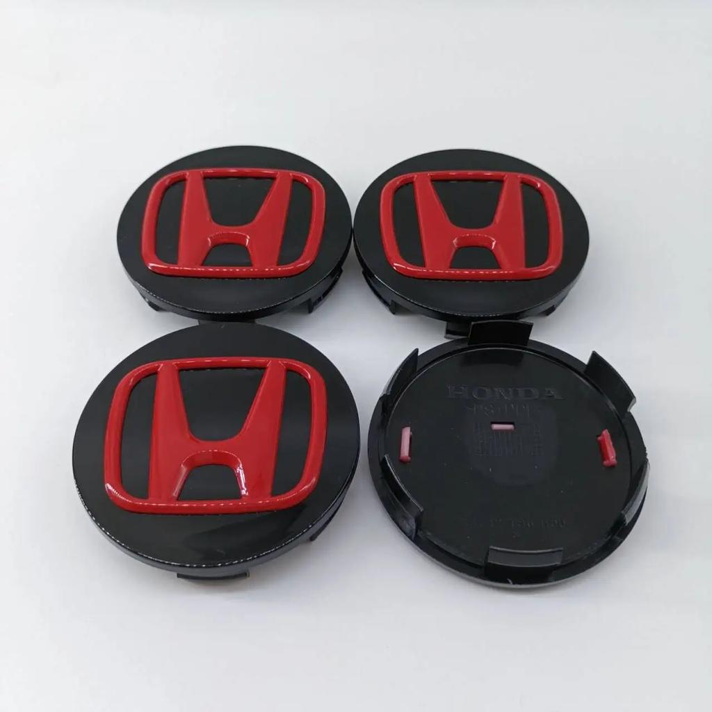 4pcs 69MM Car Styling Wheel Center Hub Caps Cover Replacement Accessories For Honda CITY CIVIC Mugen Pilot Type R Type S Insight