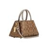 COACH Zuri Cow Leather Shoulder Bag, Crossbody Bag Small Women's Champagne CN308-IMOHY