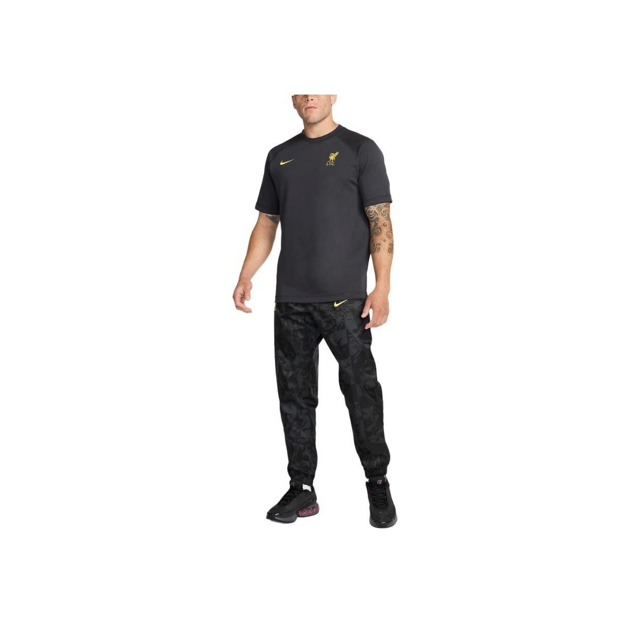 

Nike ФК «Ливерпуль» FW24 Дорожная Третья Модная Футболка-Пуловер с Коротким Рукавом Мужские Топы Темно-Дымчато-Серый HM3821-070 M