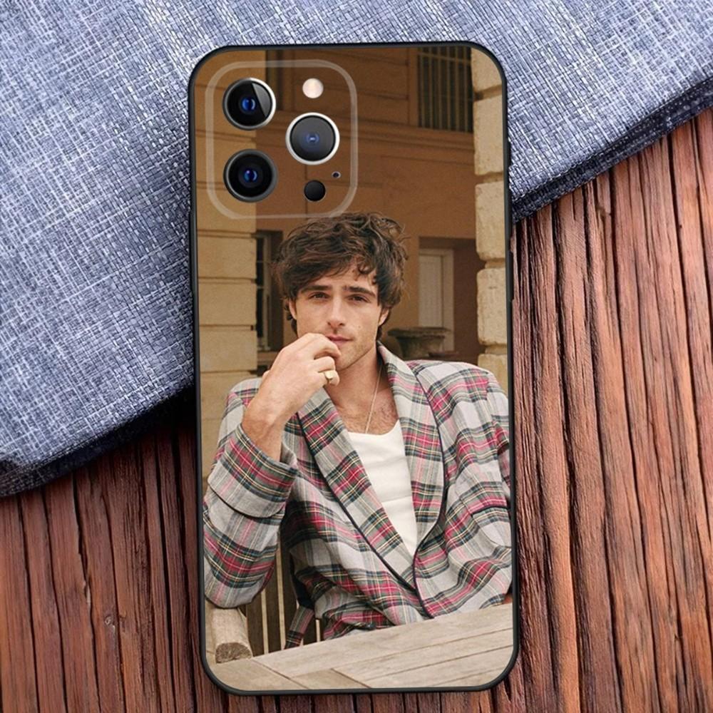 

Jacob Elordi Actor Phone Case For iPhone 16,15,14,13,12,11,Pro,X,XS,Max,XR,Plus,Mini Black Soft Silicone Case iPhone14Plus
