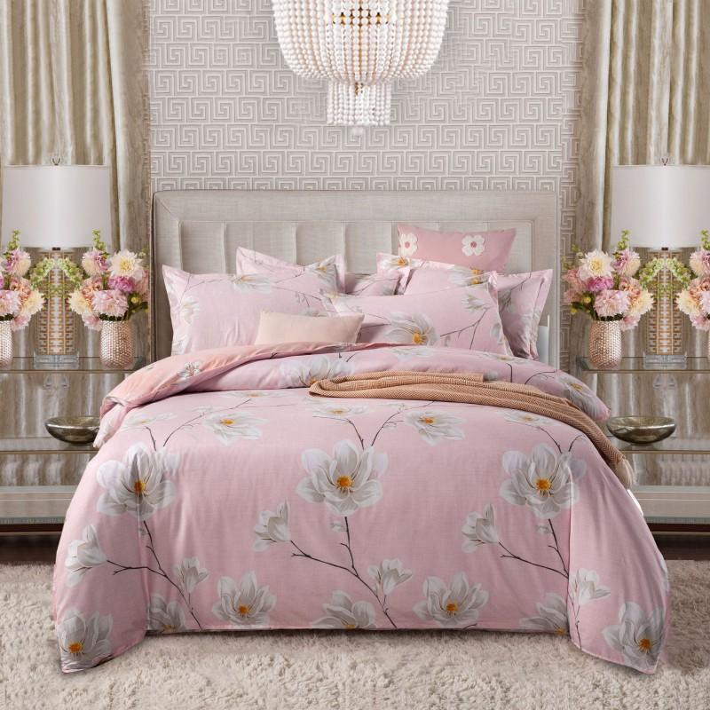 Aloe Cotton Blend Bedding Set Striped Sheet Style Modern Simple 1.2m/1.5m/1.8m/2.0m/2.2m Beds Home Bedroom Decor