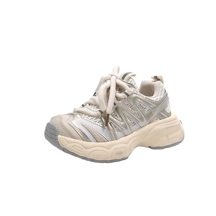 Soft leather version~ Children's versatile and lightweight dad shoes 2025 autumn new middle-aged and older children's outdoor casual shoes sports shoe