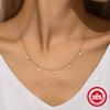 S925 Silver Diamond Scarf Necklace Personalized Fashion Clavicle Chain Delicate Premium Set