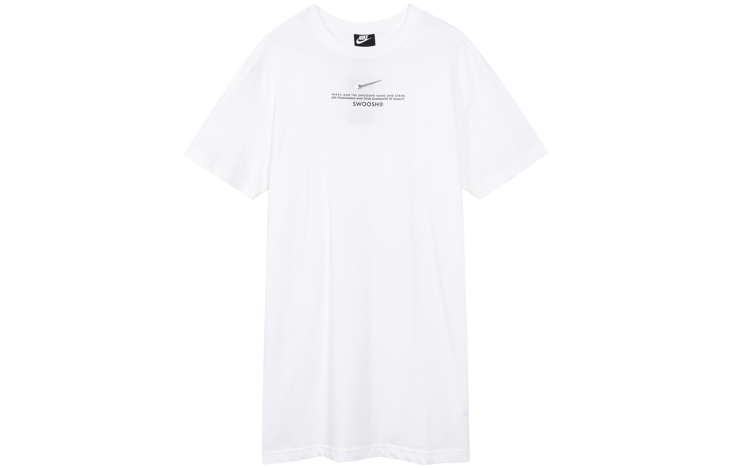 Nike Short Sleeved Dress Women s White CZ9407-100 S