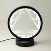 Gemstone Halo Lamp - Air - Clear Quartz & Selenite