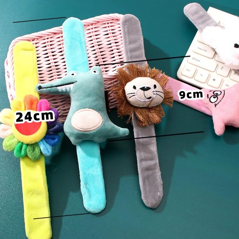 Niedliches Klatscharmband Armband Damen Kopfschmuck Armbandzubehör Plüsch Cartoon Klatscharmband Puppe Kinderpuppe
