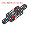 4x Universal Car Door Scuff Sill Cover Panel Step Protector Trim Carbon Fiber